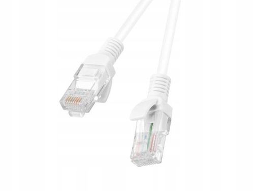 Patchcord Lanberg UTP kat.5e 5m biały na Arena.pl