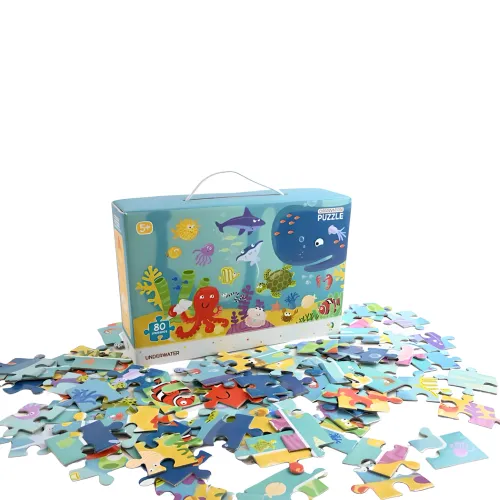 Puzzle obserwacyjne 80 elementów. Ocean na Arena.pl