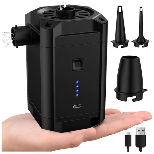 Elektryczna Pompka do Materaca Pontonu Basenu Akumulatorowa USB - typ C na Arena.pl