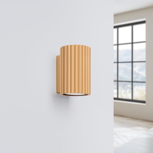 Kinkiet KARBON 10 złoty na Arena.pl