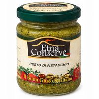 Pesto pistacjowe z Sycylii kremowe z prawdziwych, dojrzałych pistacji