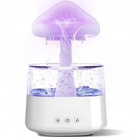 NAWILŻACZ POWIETRZA DYFUZOR AROMATERAPIA LAMPKA LED CHMURKA GRZYBEK DE