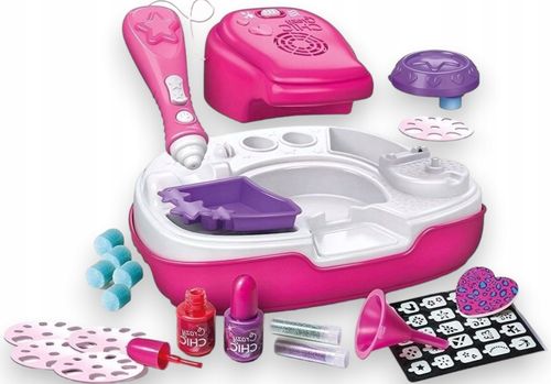 ZESTAW STUDIO PAZNOKCI DLA DZIEWCZYNKI CRAZY CHIC na Arena.pl