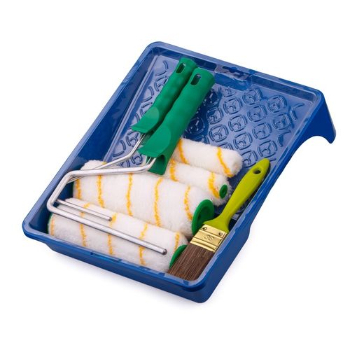 ZESTAW MALARSKI WAŁEK PĘDZEL KUWETA ŚCIANY SUFITY na Arena.pl