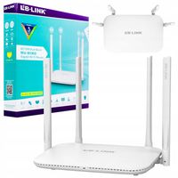 Bezprzewodowy Router Wi-Fi Porty LAN Gigabit Ethernet 2,4GHz 5GHz AC1200