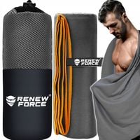 RĘCZNIK SZYBKOSCHNĄCY Z MIKROFIBRY KĄPIELOWY NA SIŁOWNIĘ DUŻY