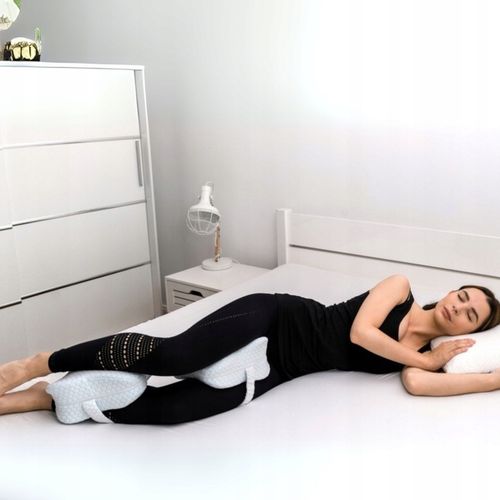 PODUSZKA ORTOPEDYCZNA KLIN MIĘDZY NOGI KOLANA DO SPANIA SEPARATOR na Arena.pl