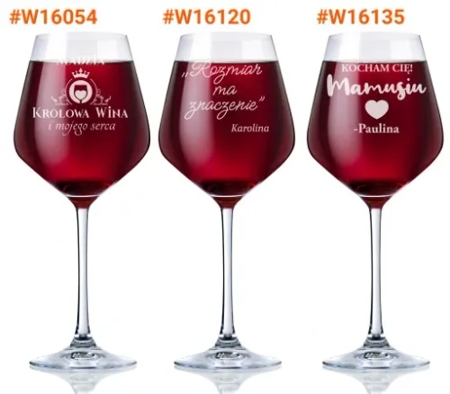 KIELISZEK do WINA KROSNO na urodziny 18-99 GRAWER na Arena.pl