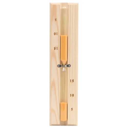 Termohigrometr i klepsydra do sauny, lite drewno sosnowe na Arena.pl