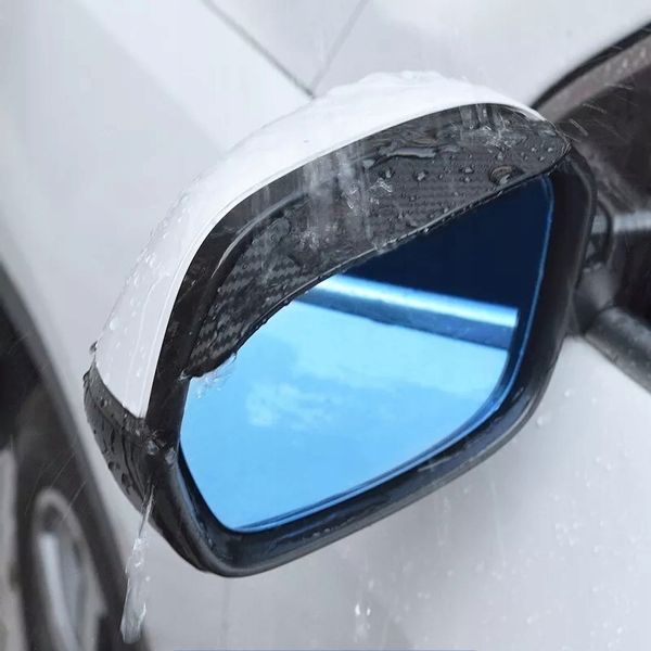 Daszek lusterka osłona przeciwdeszczowa carbon 3M zdjęcie 10