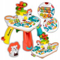 STOLIK EDUKACYJNY INTERAKTYWNY 2w1 TABLICA PANEL MUZYCZNY MUZYKA dosmo