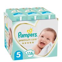Pieluchy PAMPERS Premium Care Rozmiar 5 (116 szt.)