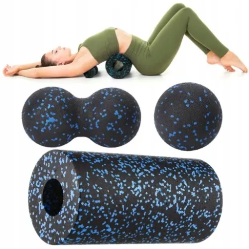 ROLLER WAŁEK ROLKA PIŁKA DUOBALL DO MASAŻU ROLOWANIA CIAŁA PLECÓW NÓG EPP 3 na Arena.pl