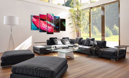 Obraz Na Płótnie - Kobieta Usta  - 160X85 Cm - Ea160X85-0231 na Arena.pl