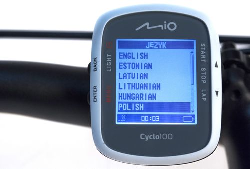 Licznik MIO Cyclo 100 + moduł GPS na Arena.pl