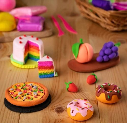 CIASTOLINA GLINA POLIMEROWA x96 PLASTELINA SENSO MASA PLAST. + AKCESORIA na Arena.pl