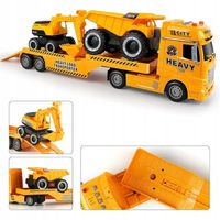 LAWETA BUDOWLANA CIĘŻARÓWKA KOPARKA WYWROTKA ŚWIATŁO DŹWIĘK 53CM