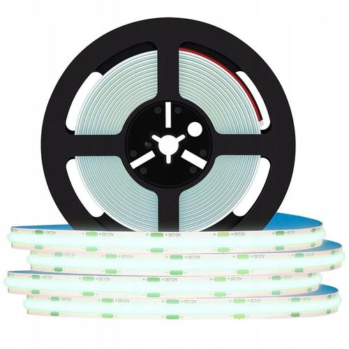 MOCNA Taśma LED COB 5M 12V NEON ZIMNA LINIA na Arena.pl