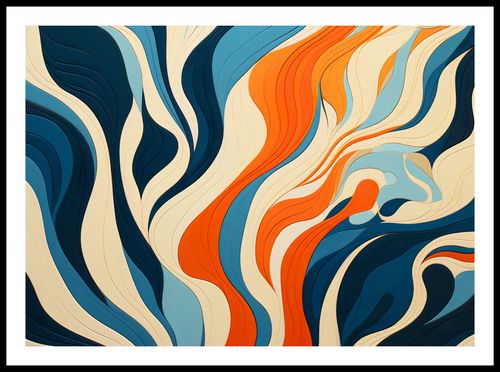 Plakat 70x50cm Oceaniczne Fale na Arena.pl
