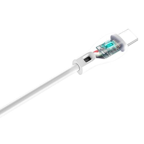 przewód kabel usb - usb-c 2.1a 1m biały na Arena.pl