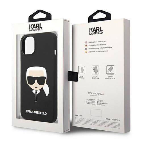 Etui Karl Lagerfeld do iPhone 15 Plus, iPhone 14 Plus, Czarny, MagSafe na Arena.pl