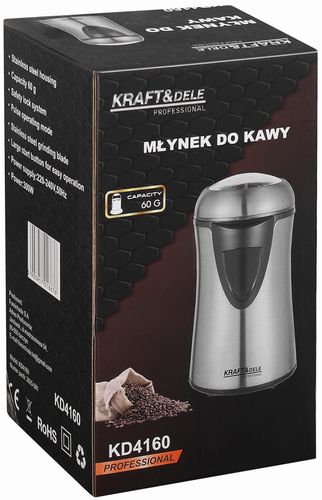 MŁYNEK DO KAWY 60G 300W KD4160 na Arena.pl