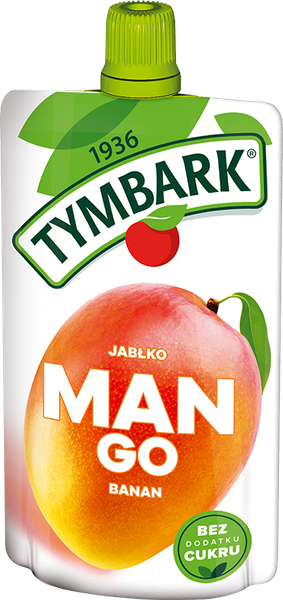Tymbark Mus 100% mango jabłko banan 120 g zdjęcie 1