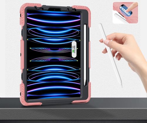 Etui do iPad Pro 11 z Obrotową Podstawką i Miejscem na Rysik Różowe na Arena.pl