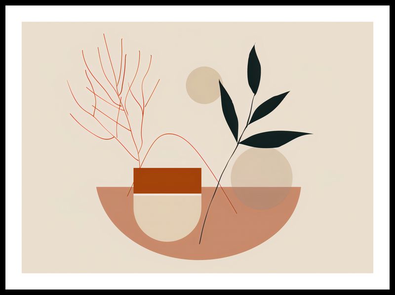 Plakat 70x50cm Botaniczna Przymiarka zdjęcie 3