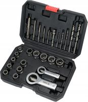 YATO UNIWERSALNY ZESTAW DO WYKRĘCANIA YT-06037