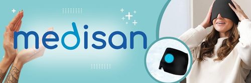 Opaska na głowę migrenę ból żelowa kompres chłodząca zaciemniająca czapka na Arena.pl