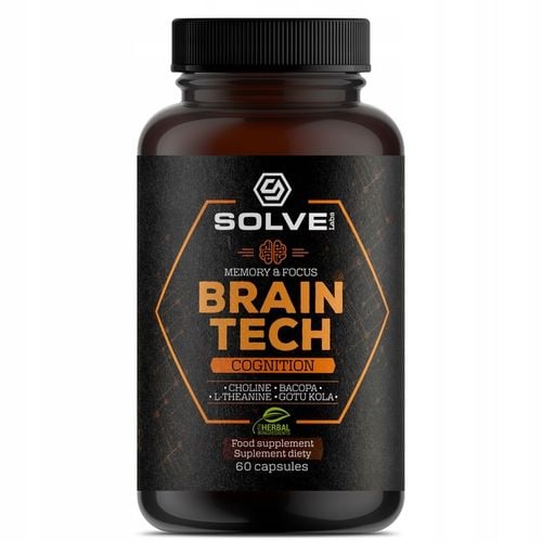 Brain Tech 60 Nootropic PAMIĘĆ KONCENTRACJA na Arena.pl