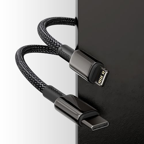 Kabel niktrade USB typ C - Apple Lightning 2 m czarny na Arena.pl