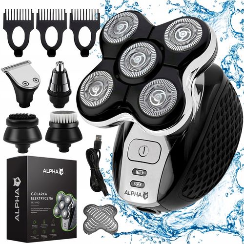 Golarka Męska + Maszynka Do Golenia i Włosów + Trymer Do Nosa Brody i Głowy na Arena.pl