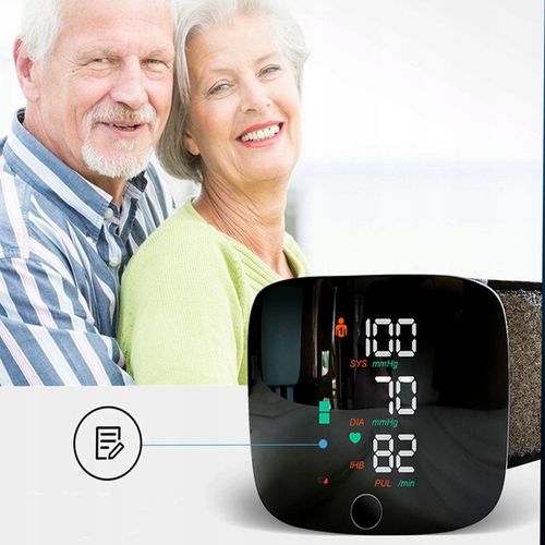 CIŚNIENIOMIERZ NADGARSTKOWY MÓWI ARYTMIA ELEKTRONICZNY ETUI AKUMULATOR na Arena.pl