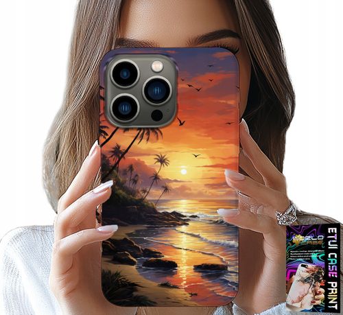 ETUI DO IPHONE 15 PRO MAX - PLAŻA, WAKACJE, TROPIKALNA WYSPA OBUDOWA na Arena.pl