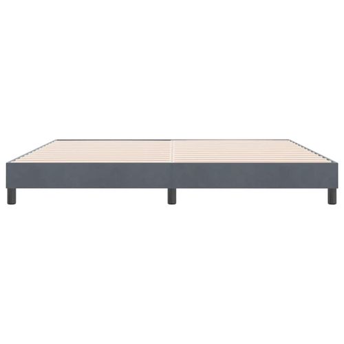 Łóżko typu Box Spring bez materaca Ciemnoszary 180x220 cm na Arena.pl