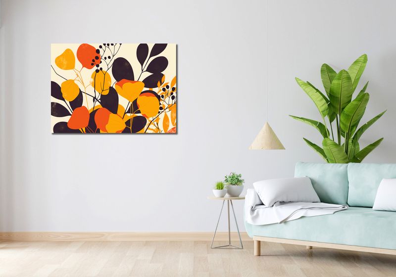 Obraz 100x70cm Ogrodowa Paleta zdjęcie 2