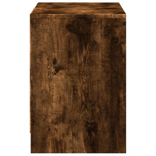 Szafka pod TV z LED, przydymiony dąb, 100x34x50 cm na Arena.pl