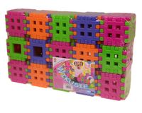 Klocki konstrukcyjne WAFLE WIKUSIE 90 el. KOSTKA