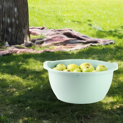 MISKA OKRĄGŁA UNIWERSALNA MISA DO ŁAZIENKI OGRODU NA PRANIE 44L NIEBIESKA na Arena.pl