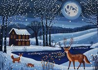 Plakat 18x13cm Przyszła Zima