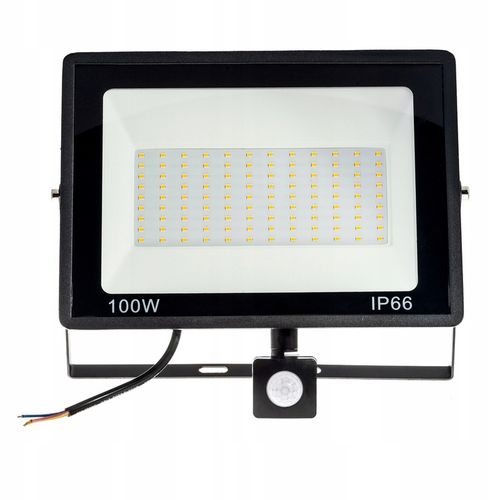 Halogen Naświetlacz 100W LED ZEWNĘTRZNY LAMPA Czujnik RUCHU ZMIERZCHU Garaż na Arena.pl