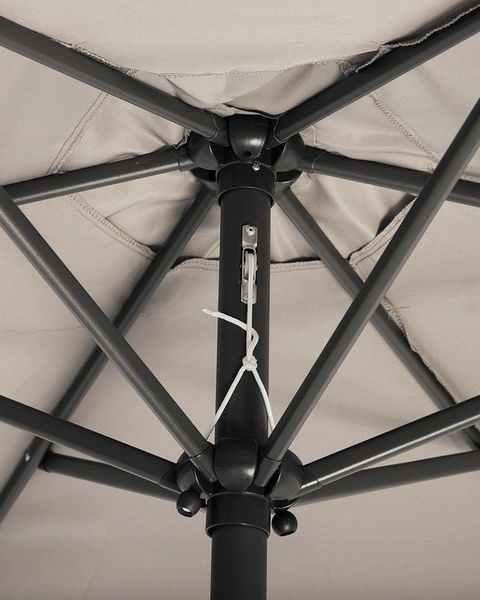 Parasol ogrodowy 270 cm brązowoszary zdjęcie 13