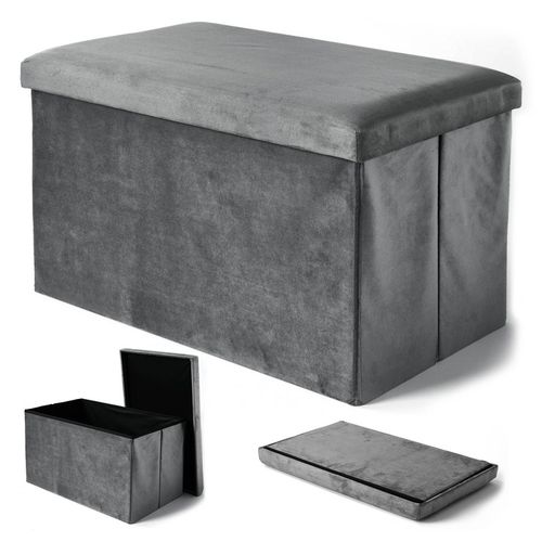 PUFA WELUROWA OTWIERANA SKŁADANA SKRZYNIA POJEMNIK ZE SCHOWKIEM LOFT na Arena.pl