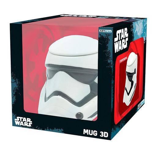 STAR WARS - Kubek 3D "Trooper" - biały na Arena.pl