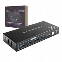 PRZEŁĄCZNIK KVM 2x1 HDMI 2.0 USB 3.0 SWITCH 8K/60HZ 4xUSB 2 Komputery