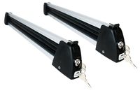 Uchwyt Bagażnik Narciarski Na Narty I Deski AMOS SKI-LOCK 5 Silver Zamykany