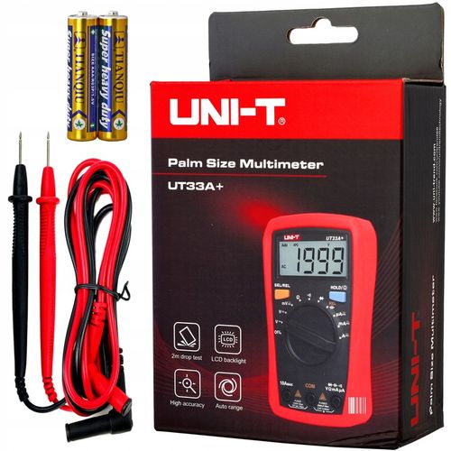 AUTOMATYCZNY Miernik PRĄDU NAPIĘCIA UT33A+ na Arena.pl