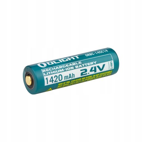 akumulator 2,4v olight do latarki i5r ładowany usb na Arena.pl